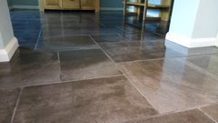 Slate Effect Porcelain Laid in a Pattern
